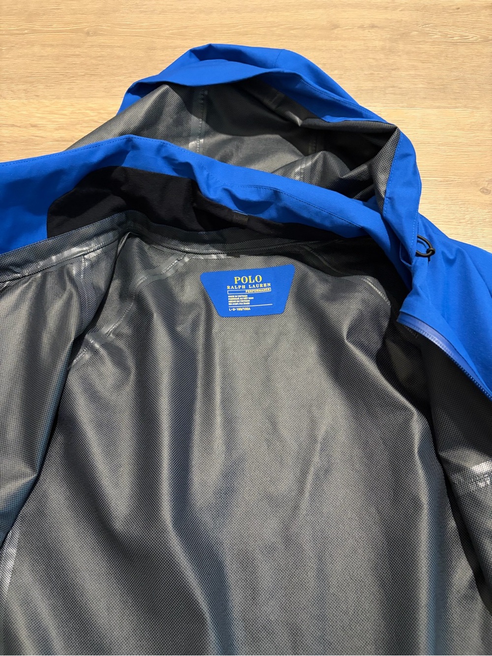 Ralph Lauren Blue Hooded Soft-Shell Jacket - Picture 5 of 6